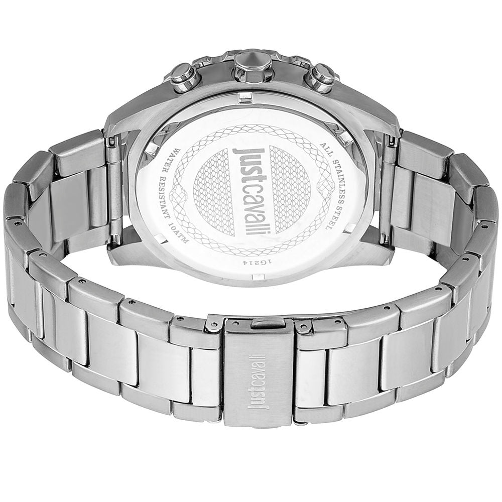 Just Cavalli Silver Men Watch