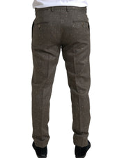 Dolce & Gabbana Elegant Skinny Wool Chino Pants