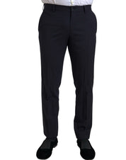 Dolce & Gabbana Sleek Dark Blue Martini Slim Fit Suit