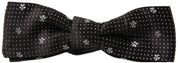 Dolce & Gabbana Elegant Black Silk Bow Tie