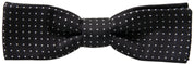 Dolce & Gabbana Elegant Silk Black Bow Tie