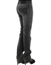 Costume National Gray straight leg jeans