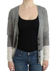Costume National Gray lightweight cardigan