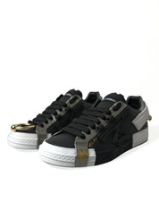 Dolce & Gabbana Elegant Calfskin Low Top Sneakers