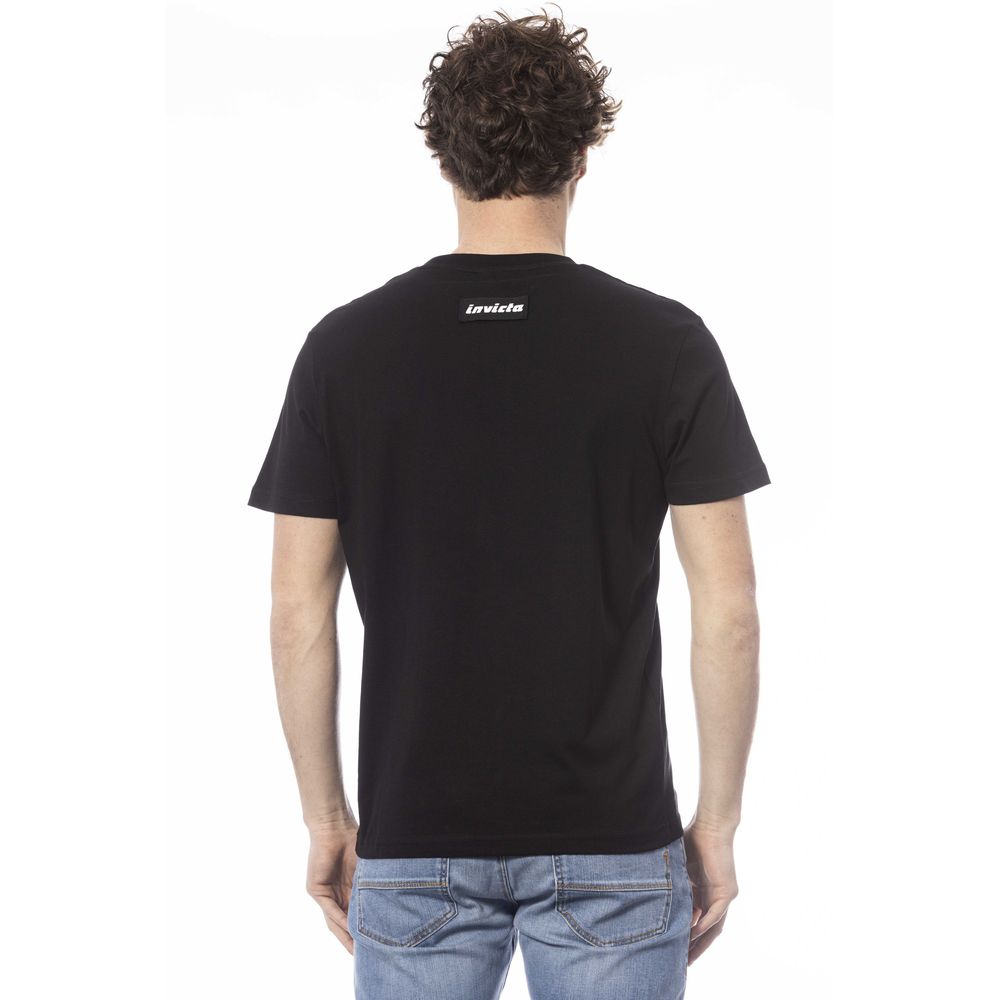 Invicta "Black Cotton Men T-Shirt"