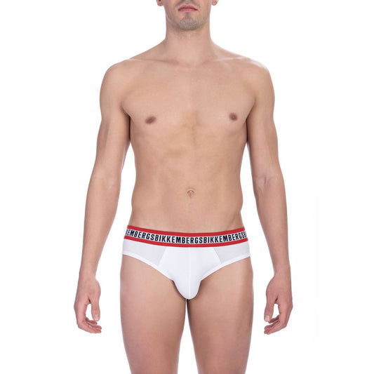 White Cotton Men Brief