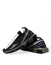 Dolce & Gabbana Elegant Black & White Sorrento Sneakers