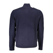 Napapijri Blue Fabric Men Sweater