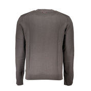 Napapijri Gray Cotton Men Sweater