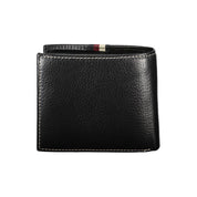 Tommy Hilfiger Black Leather Men Wallet