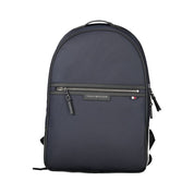 Tommy Hilfiger Blue Polyester Men Backpack