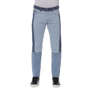 Trussardi Jeans Blue Cotton Men Jeans