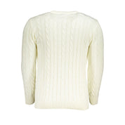 U.S. Grand Polo White Fabric Sweater