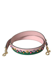 Dolce & Gabbana Pink Leather Handbag Accessory Shoulder Strap