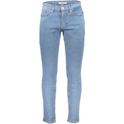 Tommy Hilfiger Light Blue Cotton Jeans & Pant