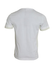 Dolce & Gabbana White Cotton Pocket Short Sleeves T-shirt