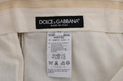 Dolce & Gabbana Elegant Brown Formal Trousers for Men