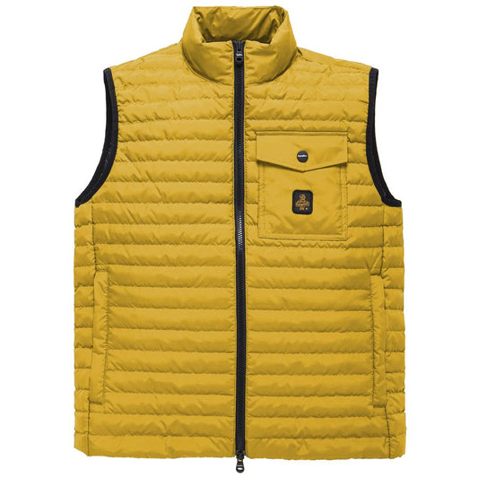 Yellow Men's Sleeveless Soft Down Vest