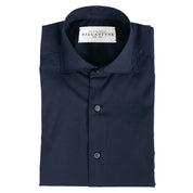 Ballantyne Blue Cotton Mens Shirt