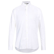 Aquascutum Elegant White Cotton Blend Shirt