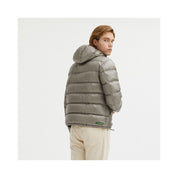 Centogrammi Gray Nylon Men Reversible Jacket