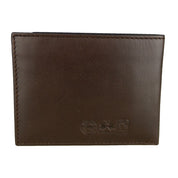 La Martina Brown Leather Men Wallet