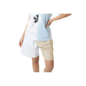 Comme Des Fuckdown Chic Two-Tone Logo Shorts