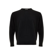 FERRANTE Elegant Black Wool Sweater for Men