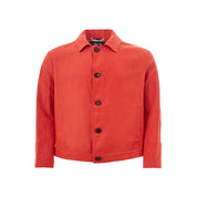 Sealup Elegant Orange Polyester Jacket