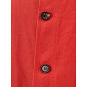 Sealup Elegant Orange Polyester Jacket