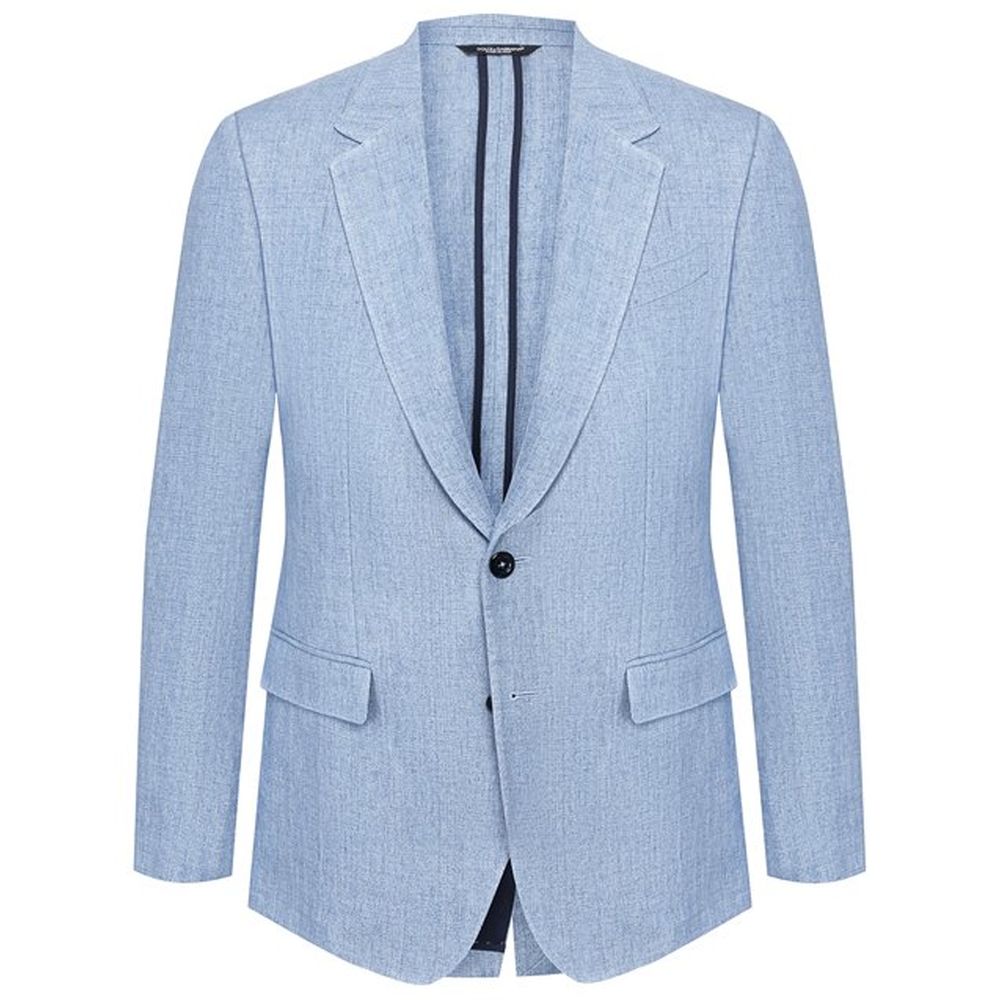 Light Blue Linen Blazer