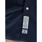 La Martina Blue Cotton Shirt