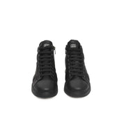 Cerruti 1881 Black Cowhide Women's High Sneaker