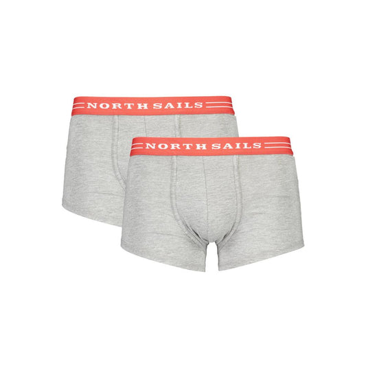 Gray Cotton Underwear