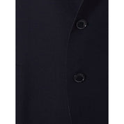 Elegant Blue Cotton Lardini Jacket