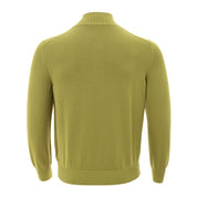 Gran Sasso Elegant Green Cotton Cardigan for Men