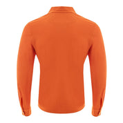 Gran Sasso Elegant Orange Cotton Polo for Men