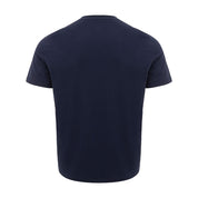 Armani Exchange Sleek Blue Cotton Tee for Men