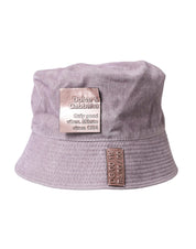 Dolce & Gabbana Light Brown Nylon Canvas Bucket Hat Men