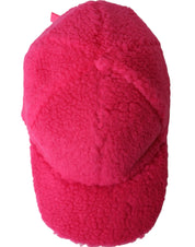 Dolce & Gabbana Pink Fleece Plush Baseball Hat Men