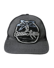 Dolce & Gabbana Black Cotton Embellished Baseball Hat Men