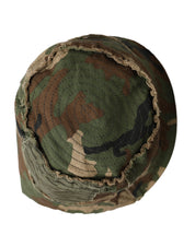 Dolce & Gabbana Green Camouflage Cotton Bucket Hat Men