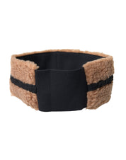 Dolce & Gabbana Brown Black Fleece Wool Head Band Hat Men