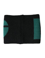 Dolce & Gabbana Black Green Wool Logo #DGMILLENNIALS Wristband