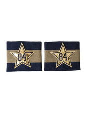 Dolce & Gabbana Black Gold Logo Star 84 Viscose Wristband