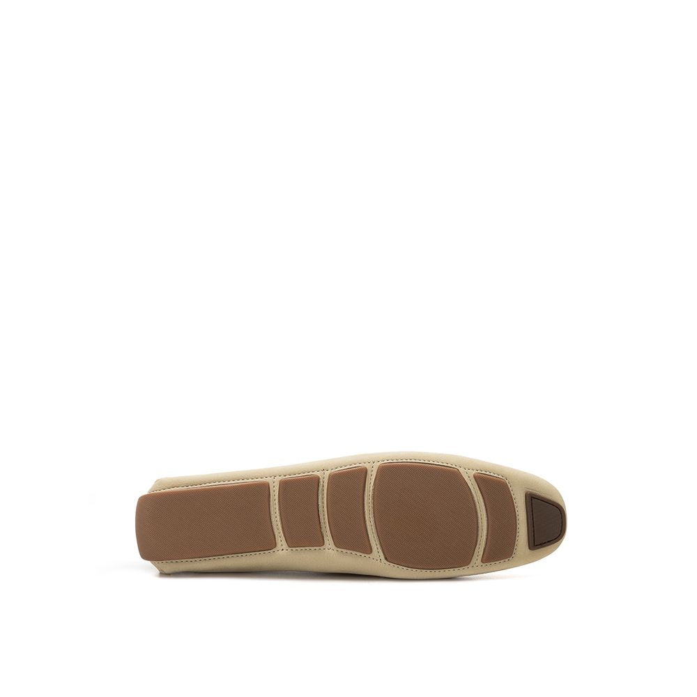 Bally Beige Leather Loafer