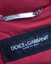 Dolce & Gabbana Multicolor Quilted Hooded Puffer Jacket