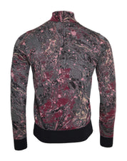 Dolce & Gabbana Multicolor Graphic Turtle Neck Men Sweater