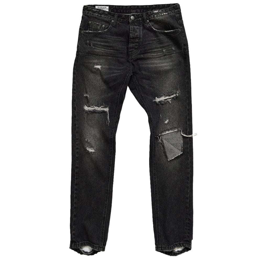 One Teaspoon Black Cotton Men's Jean