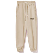 Comme Des Fuckdown Beige Cotton Women Sweatpant